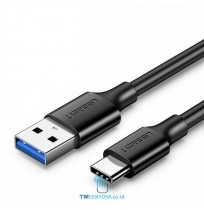 USB 3.0 A Male to Type C Male Cable Nickel Plating 1.5m black - 20883